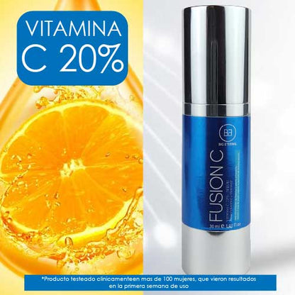 Fusion C, Vitamina C 20%+ Ácido hialuronico