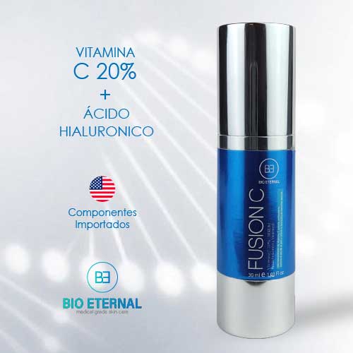 Fusion C, Vitamina C 20%+ Ácido hialuronico